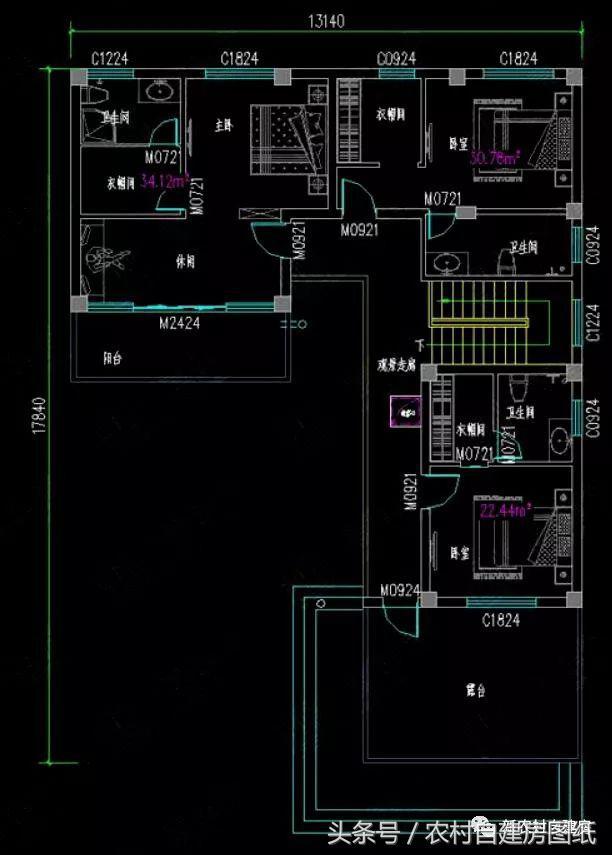 五款現(xiàn)代風(fēng)農(nóng)村別墅設(shè)計圖，極簡主義，90后的最愛