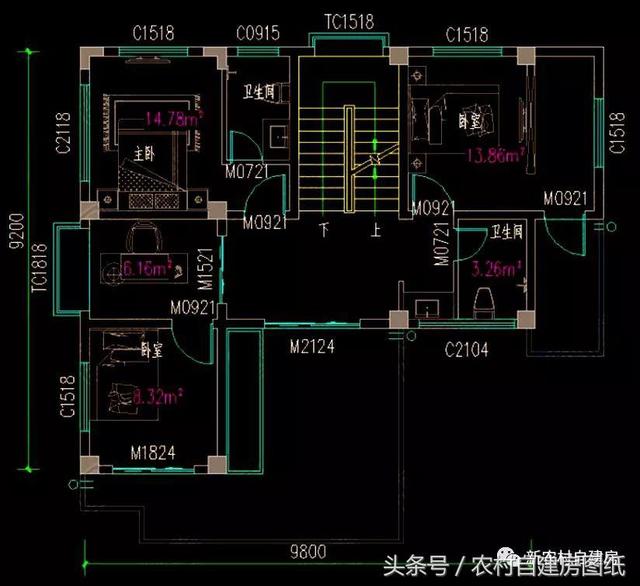 五款現(xiàn)代風(fēng)農(nóng)村別墅設(shè)計圖，極簡主義，90后的最愛