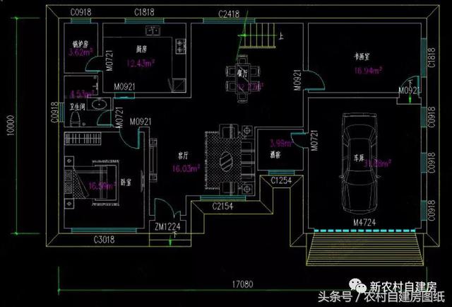 五款現(xiàn)代風(fēng)農(nóng)村別墅設(shè)計圖，極簡主義，90后的最愛