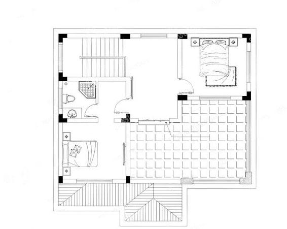 2款30萬(wàn)三層農(nóng)村自建房，帶挑空客廳