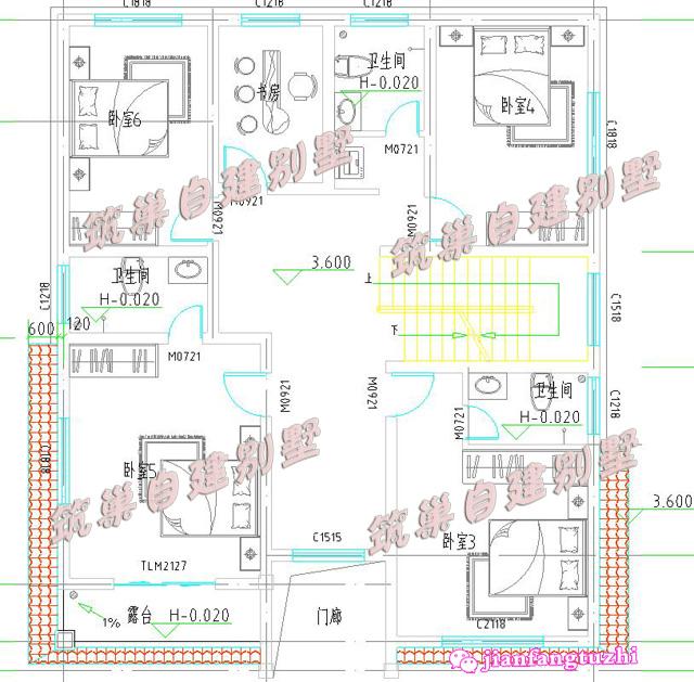150平米9臥三層農(nóng)村自建房，造價40萬，臥室足夠多，靈活性強