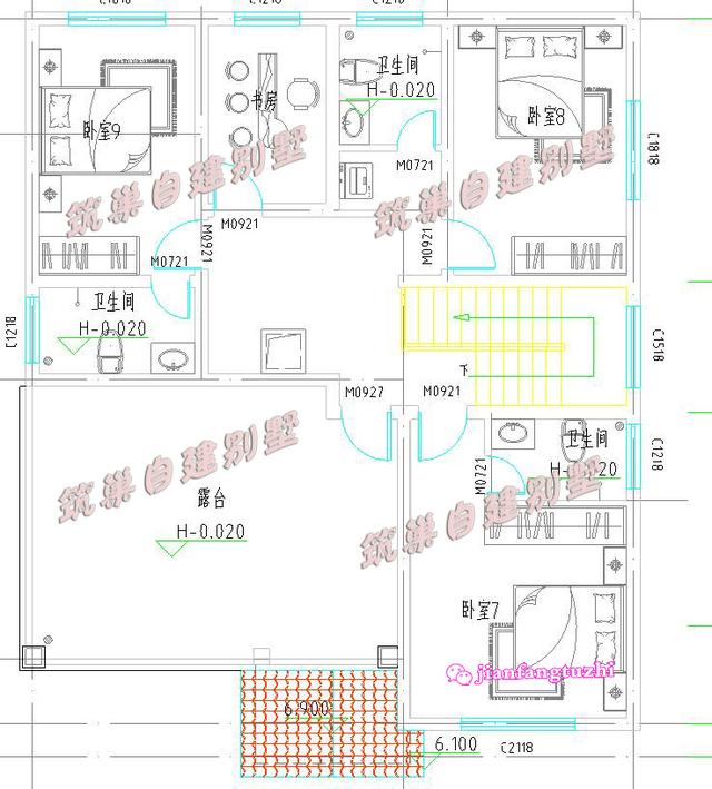 150平米9臥三層農(nóng)村自建房，造價40萬，臥室足夠多，靈活性強