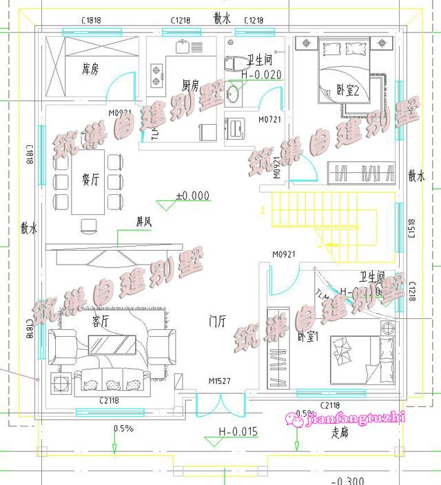 150平米9臥三層農(nóng)村自建房，造價40萬，臥室足夠多，靈活性強