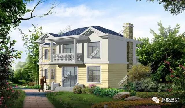 12x9的別墅設(shè)計(jì)圖，帶有車庫(kù)和露臺(tái)，造價(jià)多少？附帶圖紙！