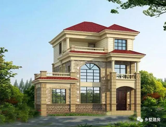 12x9的別墅設(shè)計(jì)圖，帶有車庫(kù)和露臺(tái)，造價(jià)多少？附帶圖紙！