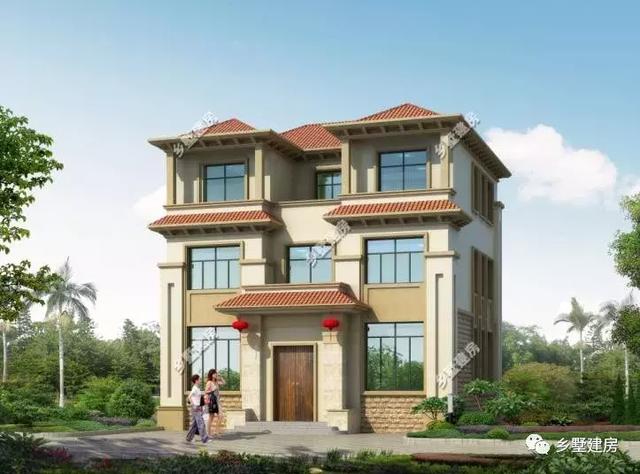 12x9的別墅設(shè)計(jì)圖，帶有車庫(kù)和露臺(tái)，造價(jià)多少？附帶圖紙！