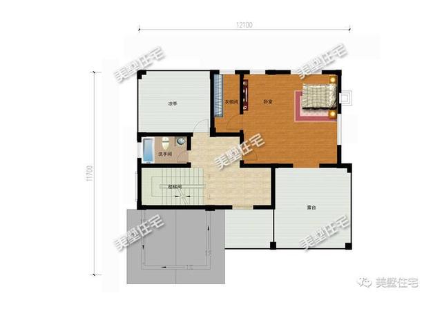 12X12四層別墅設(shè)計(jì)圖，主體造價(jià)50萬，聽說這才是有錢人才能建的起別墅