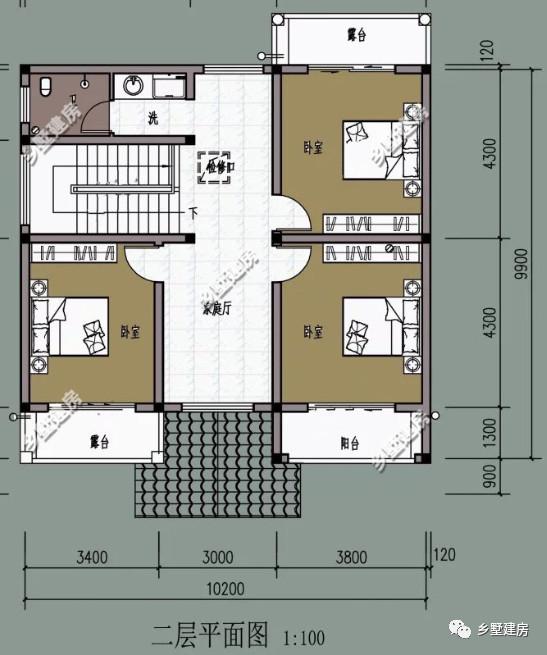 用20萬(wàn)就能建造二層別墅設(shè)計(jì)圖，掀起農(nóng)村建房熱潮，這么美的別墅，你還不心動(dòng)嗎？