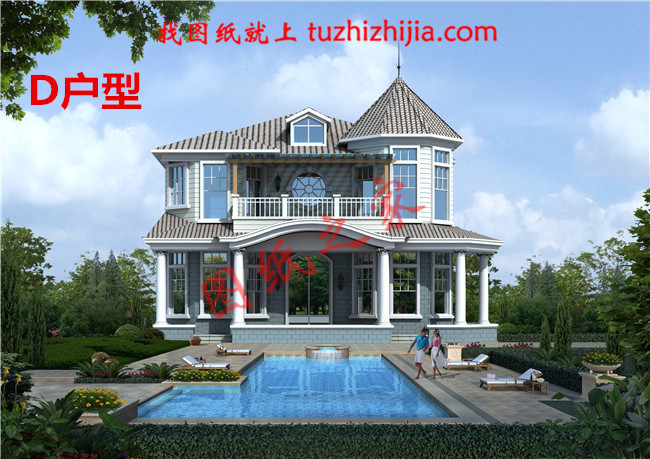 農村25萬元二層小樓圖，經(jīng)典大氣建成20年不過時