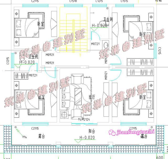 2款12x10米二層農(nóng)村自建房平屋頂PK坡屋頂，你喜歡哪個(gè)