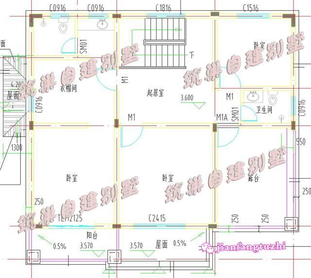 2款12x10米二層農(nóng)村自建房平屋頂PK坡屋頂，你喜歡哪個(gè)