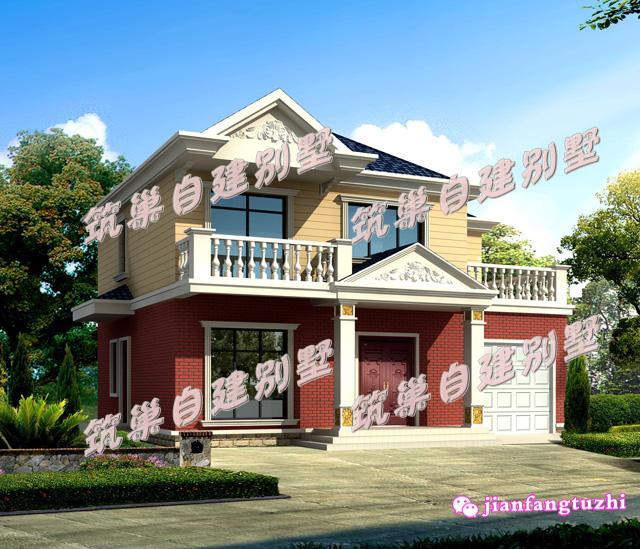 2款12x10米二層農(nóng)村自建房平屋頂PK坡屋頂，你喜歡哪個(gè)