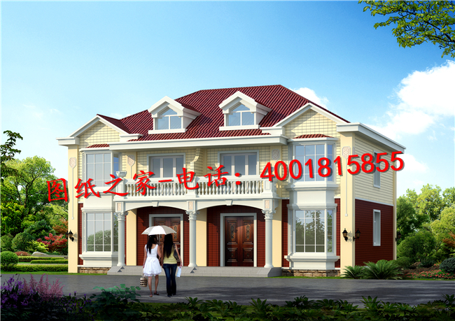 40萬打造最有吸引力的雙拼自建房，蓋好誰不羨慕？