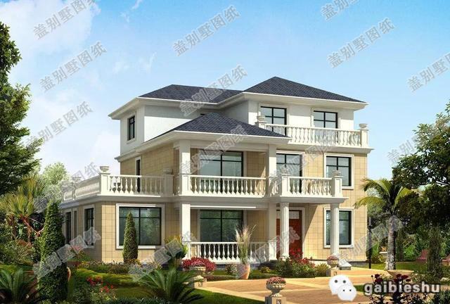 兩套造價(jià)50萬三層農(nóng)村自建房，簡(jiǎn)單實(shí)用