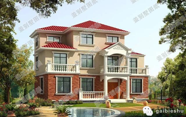 兩套造價(jià)50萬三層農(nóng)村自建房，簡(jiǎn)單實(shí)用