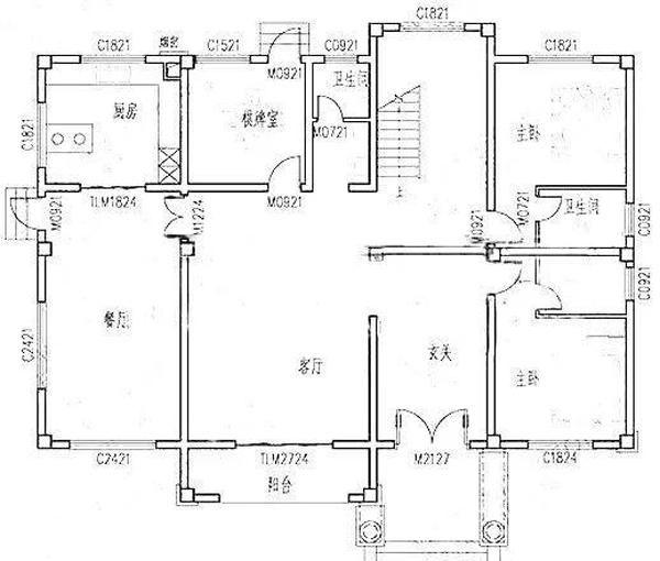 兩套造價(jià)50萬三層農(nóng)村自建房，簡(jiǎn)單實(shí)用
