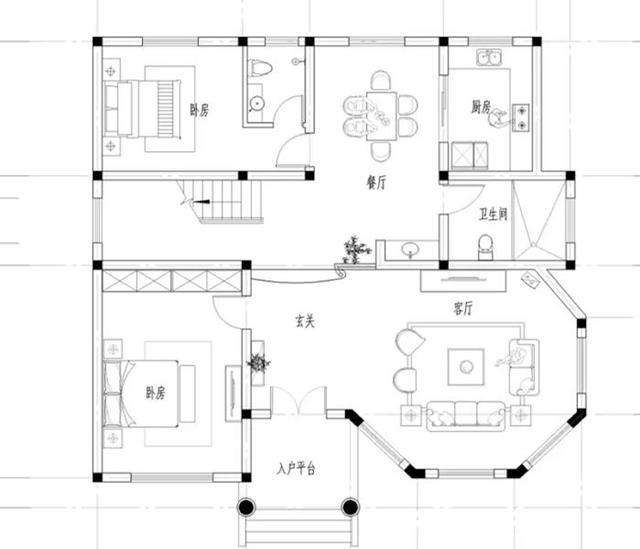兩款簡單實用的二層自建房，主體造價25萬，農(nóng)村建房的最佳選擇