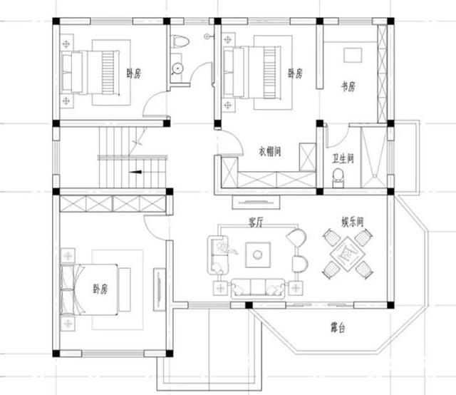 兩款簡單實用的二層自建房，主體造價25萬，農(nóng)村建房的最佳選擇