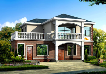 150平米左右農(nóng)村二層房屋設(shè)計圖，造價25萬左右漂亮實用