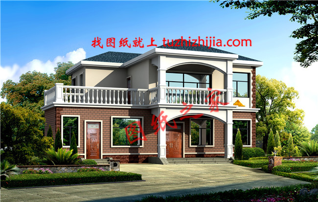 150平米左右農(nóng)村二層房屋設(shè)計圖，造價25萬左右漂亮實用