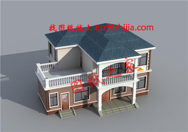 150平米左右農(nóng)村二層房屋設(shè)計圖，造價25萬左右漂亮實用