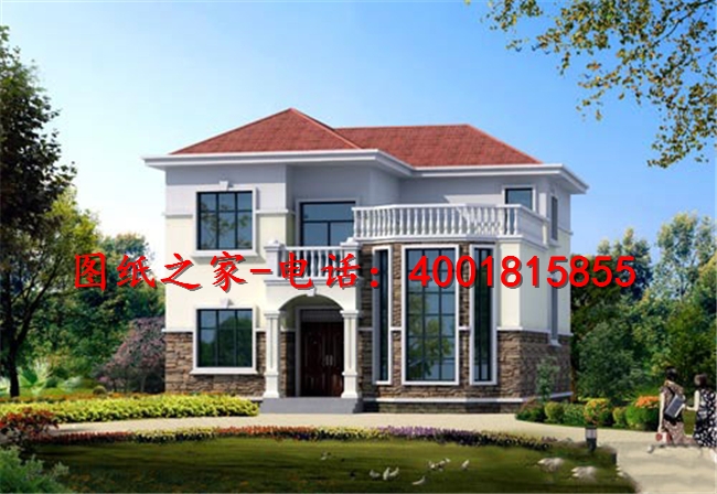 26萬建農(nóng)村最好看兩層小樓圖，蓋好讓鄰居踏破你家門檻！