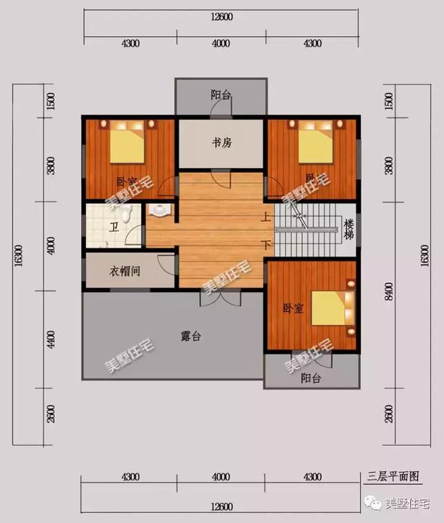 6款三層復(fù)式別墅設(shè)計(jì)圖，漂亮又實(shí)用的好別墅，難怪大家都喜歡。