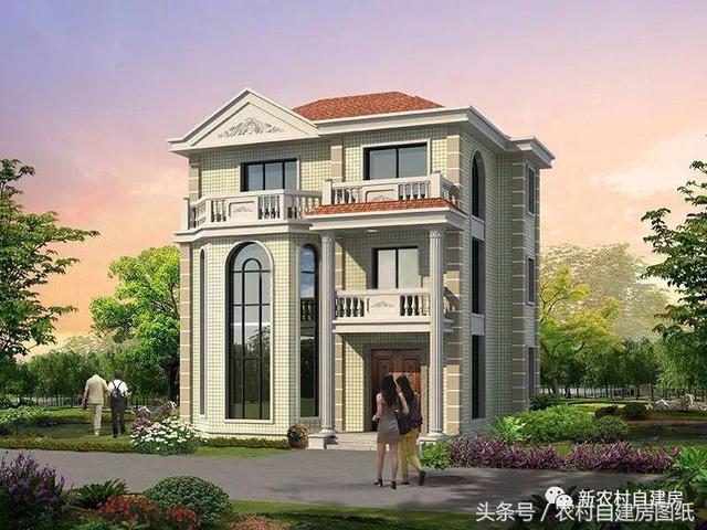 四棟85平米的現(xiàn)代風格小別墅，小戶型也能建成大別墅，不信你來看一看？