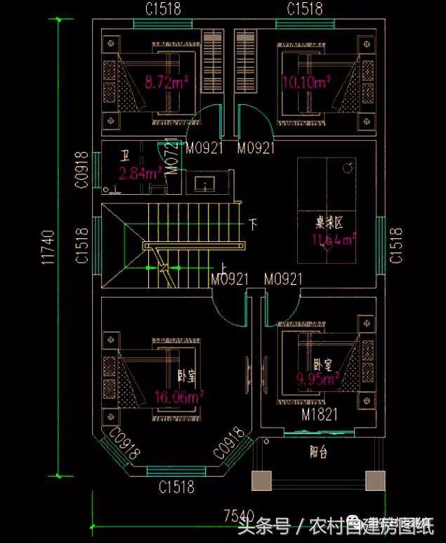四棟85平米的現(xiàn)代風格小別墅，小戶型也能建成大別墅，不信你來看一看？