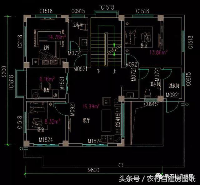 四棟85平米的現(xiàn)代風格小別墅，小戶型也能建成大別墅，不信你來看一看？