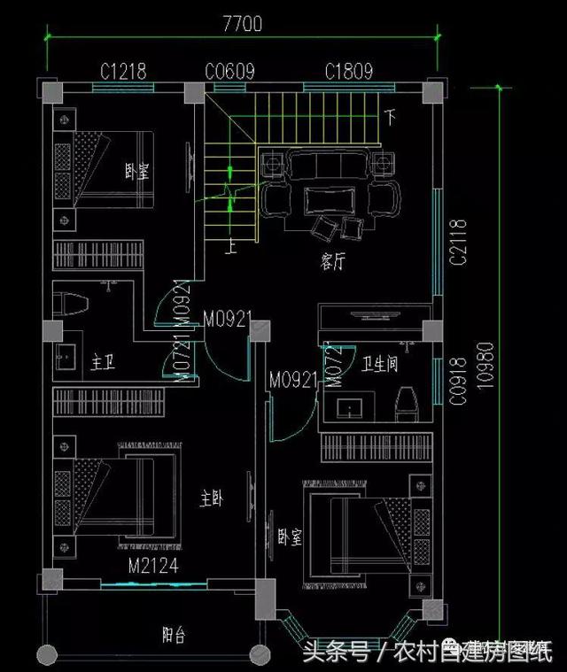 四棟85平米的現(xiàn)代風格小別墅，小戶型也能建成大別墅，不信你來看一看？