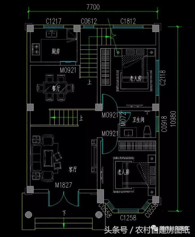 四棟85平米的現(xiàn)代風格小別墅，小戶型也能建成大別墅，不信你來看一看？