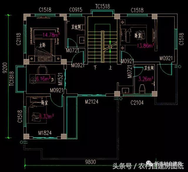 四棟85平米的現(xiàn)代風格小別墅，小戶型也能建成大別墅，不信你來看一看？