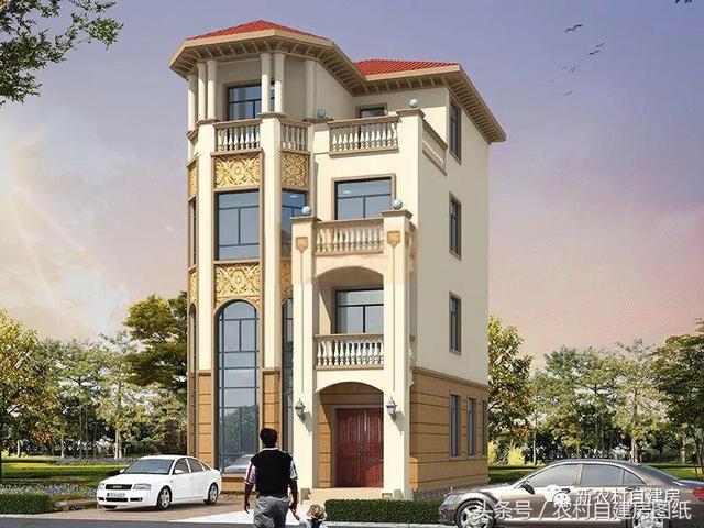 四棟85平米的現(xiàn)代風格小別墅，小戶型也能建成大別墅，不信你來看一看？