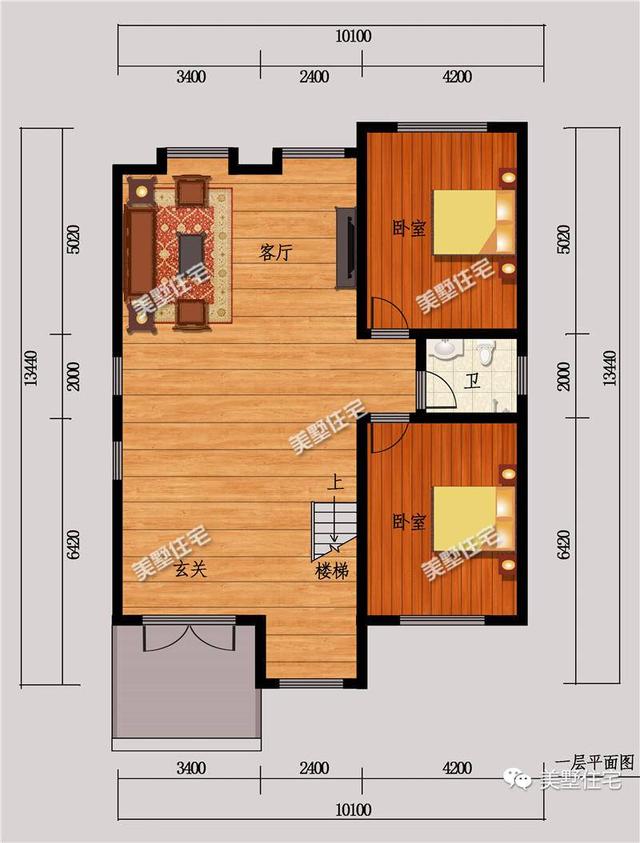 兩套造價30萬的二層別墅設(shè)計圖，外觀簡約時尚，建成養(yǎng)老剛剛好