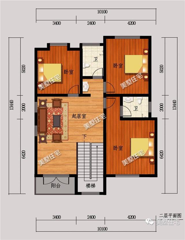 兩套造價30萬的二層別墅設(shè)計圖，外觀簡約時尚，建成養(yǎng)老剛剛好