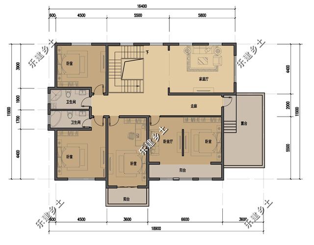 河北省任丘市王先生二層別墅設(shè)計(jì)圖，綜合歐式+中式的別墅特點(diǎn)，呈現(xiàn)出自然的柔美