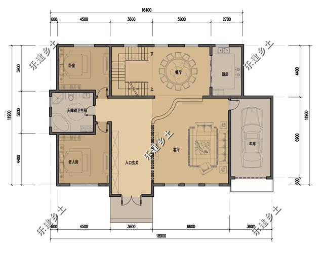 河北省任丘市王先生二層別墅設(shè)計(jì)圖，綜合歐式+中式的別墅特點(diǎn)，呈現(xiàn)出自然的柔美