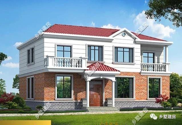 2棟二層農(nóng)村自建房，造價(jià)便宜，外型美觀大方，堪比城市豪宅，不信你來(lái)瞧一瞧？