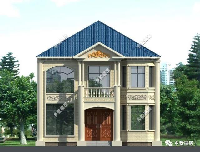 2棟二層農(nóng)村自建房，造價(jià)便宜，外型美觀大方，堪比城市豪宅，不信你來(lái)瞧一瞧？