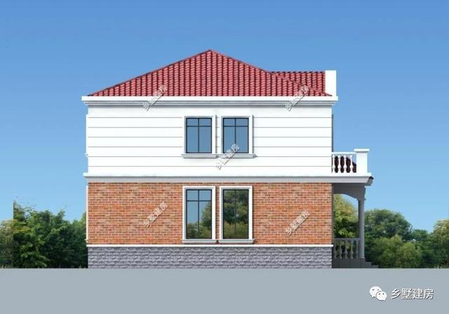 2棟二層農(nóng)村自建房，造價(jià)便宜，外型美觀大方，堪比城市豪宅，不信你來(lái)瞧一瞧？