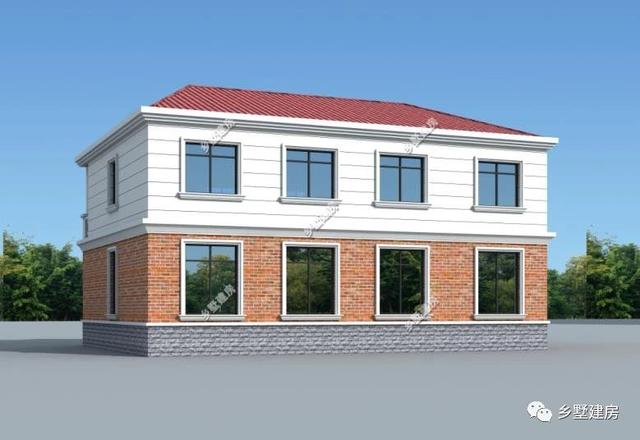 2棟二層農(nóng)村自建房，造價(jià)便宜，外型美觀大方，堪比城市豪宅，不信你來(lái)瞧一瞧？