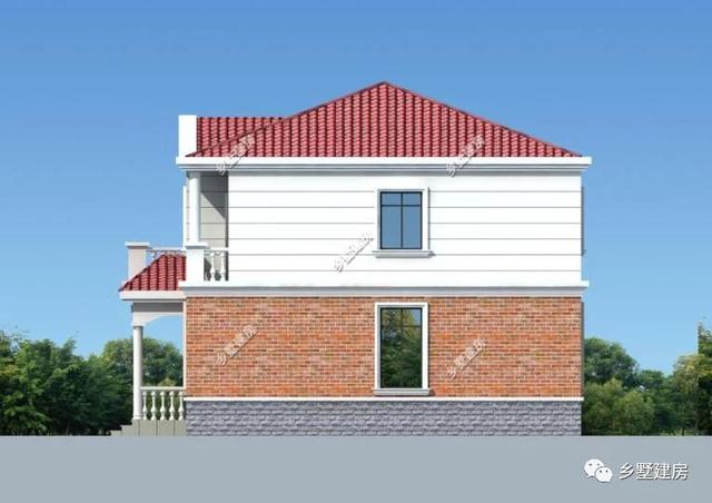 2棟二層農(nóng)村自建房，造價(jià)便宜，外型美觀大方，堪比城市豪宅，不信你來(lái)瞧一瞧？