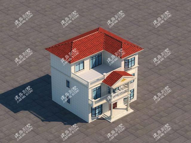 精致的三層歐式別墅設(shè)計(jì)圖，建造起來就是一道美麗的風(fēng)景線