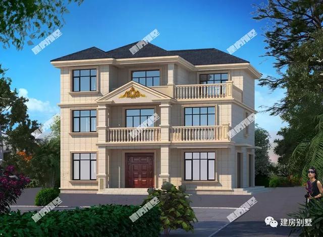 三款適合北方人建筑的別墅設計圖，第一棟有商鋪，經(jīng)商住家兩不誤。