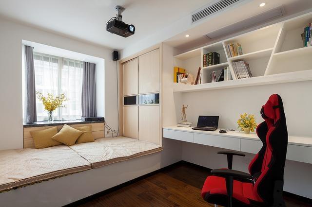 140平用15萬裝修，色彩搭配簡潔明亮，我覺得一點也不虧。