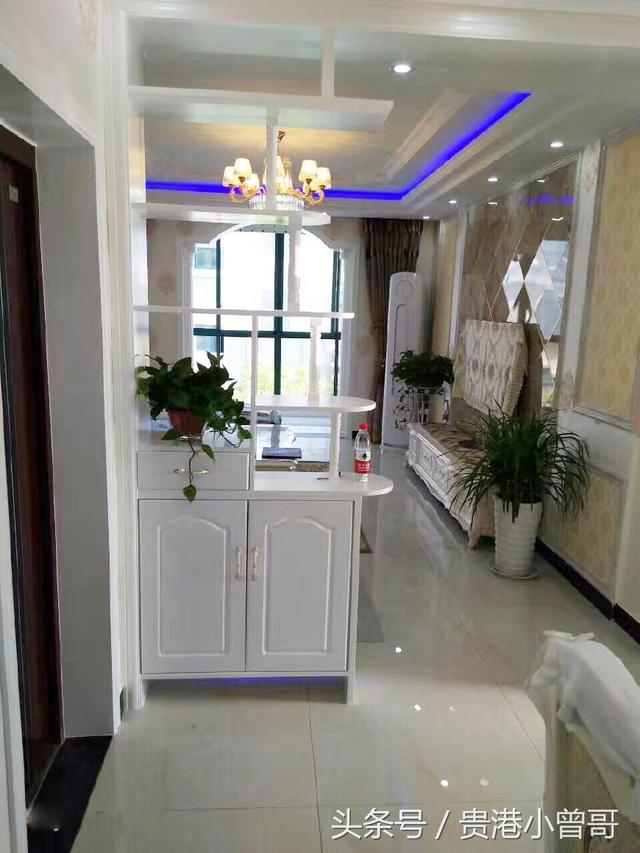 曬曬新房裝修老公花了26萬，效果非常好，全屋定制的柜子很喜歡，電視墻很漂亮