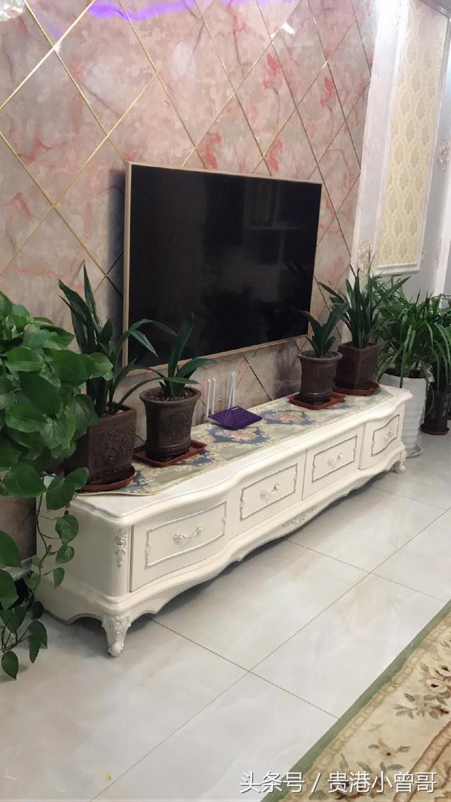 曬曬新房裝修老公花了26萬，效果非常好，全屋定制的柜子很喜歡，電視墻很漂亮