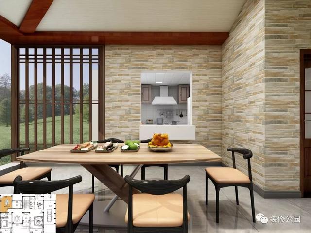 一層半農(nóng)村養(yǎng)老自建房，東南亞建筑特色，大斜頂線條流暢，隨性自在，值得推薦