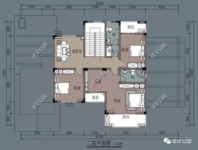 一層半農(nóng)村養(yǎng)老自建房，東南亞建筑特色，大斜頂線條流暢，隨性自在，值得推薦
